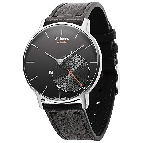 【中古】【未当て嵌める・未開封品】Withings Activit? サファイア 活動 御休み トラッキングウォッチ スイス連邦製 M 靴-その他