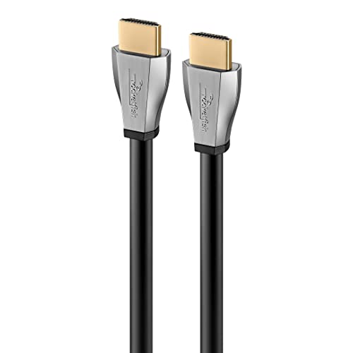 【中古】【未使用・未開封品】Rocketfish 4K UltraHD/HDR 壁内定格HDMIケーブル - 8フィート - ブラック