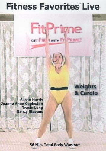 【中古】【未使用・未開封品】FitPrime Fitness Favorites Live Weights & Cardio DVD - Anna Benson