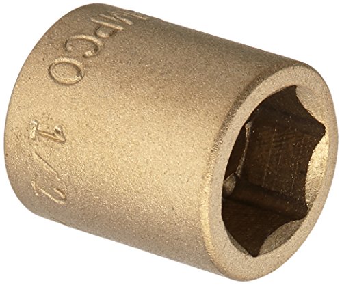 【中古】【未使用・未開封品】Ampco Safety Tools SS-1/4D1/2 Standard Socket, Non-Sparking, Non-Magnetic, Corrosion Resistant, 1/4 Drive, 1/2 by Ampco Safety Tools