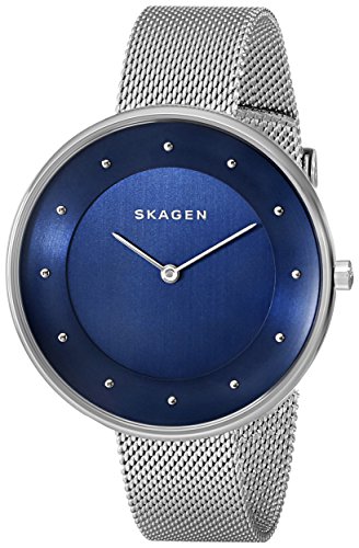 【中古】【未当て嵌める・未開封品】Skagen レディース Skw2293 Gitteステンレスメッシュウォッチ しろがね色1 靴-その他