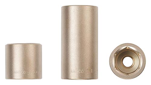 【中古】【未使用・未開封品】Ampco Safety Tools DW-3/4D54MM Socket, Deep Well, Non-Sparking, Non-Magnetic, Corrosion Resistant, 3/4 Drive, 54 mm by Ampco Safety Too