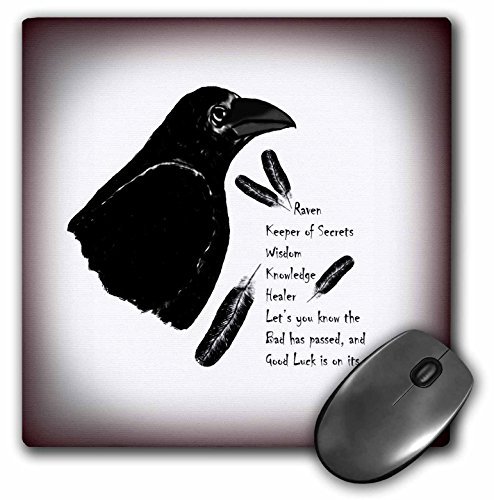 【中古】【未当て嵌める・未開封品】3dサクラ色\"の考えうかぶRaven is a picture I Drew with Native American信じる道\""つや消し完成二十日鼠パッド???8?x 8?\""???MP _ 194500?_ 1"