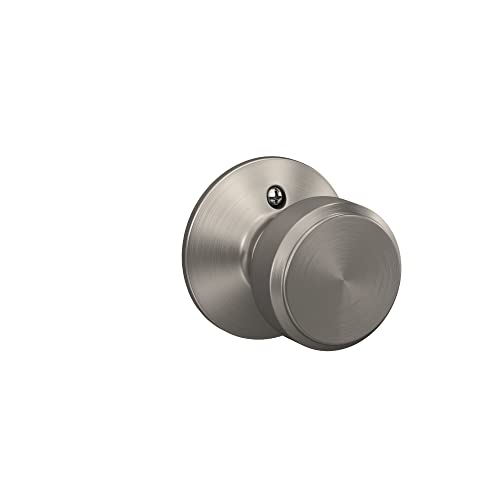【中古】【未使用・未開封品】Bowery Knob ターンロック、サテンニッケル (F170 BWE 619)