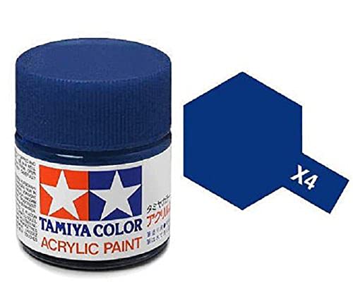 【中古】【未使用・未開封品】Tamiyaモデルx-3?Miniアクリルペイント、ロイヤルブルー