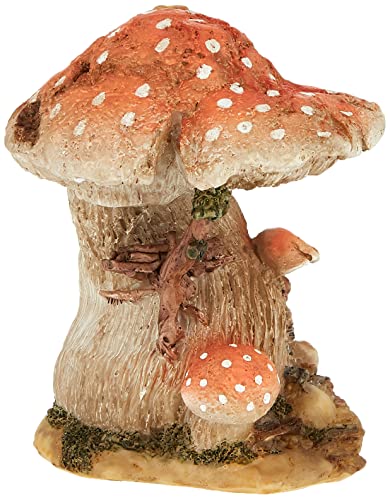【中古】【未使用・未開封品】Top Collection Miniature Fairy Garden and Terrarium Red Mushroom Fairy House画像