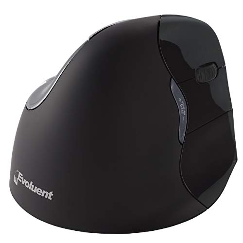 【中古】【未当て嵌める・未開封品】Evoluent VM4RM VerticalMouse 4 右寄り用万物の霊長科学技術二十日鼠 Bluetooth繋ぎ合わせる付き添い人 Mac os用 (レギュラー大きさ)