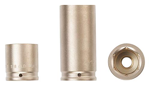 【中古】【未使用・未開封品】Ampco Safety Tools DWI-3/4D2-1/16 Socket, Deep Well Impact, Non-Sparking, Non-Magnetic, Corrosion Resistant, 3/4 Drive, 2-1/16 by Ampco|AJIMURA-SHOP