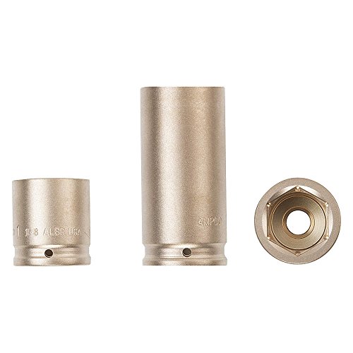 【中古】【未使用・未開封品】Ampco Safety Tools DWI-3/4D1-13/16 Socket, Deep Well Impact, Non-Sparking, Non-Magnetic, Corrosion Resistant, 3/4 Drive, 1-13/16 by Amp