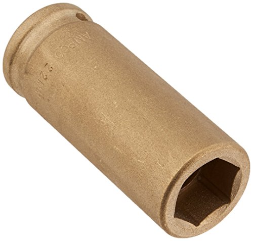 【中古】【未当て嵌める・未開封品】Ampco Safety Tools DWI-3/4D22MM Socket, Deep Well Impact, Non-Sparking, Non-Magnetic, Corrosion Resistant, 3/4 Drive, 22 粍 by Ampco Sa