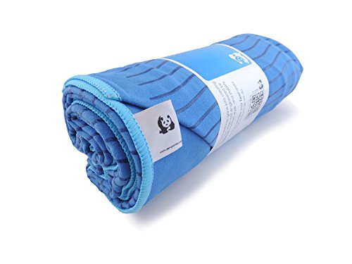 【中古】【未使用・未開封品】Zen Panda - Best Grippy Hot Yoga Towel with Eco Non Skid or Slip Technology for covering Bikram Mat