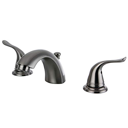 【中古】【未使用・未開封品】Kingston Brass KB2958YL Yosemite Mini Widespread Two Handle Lavatory Faucet, Satin Nickel｜AJIMURA-SHOP