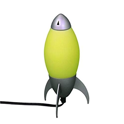 【中古】【未使用・未開封品】Ore International KT-162 Kid's Rocket Table Lamp, 10.5-Inch Height, Yellow by ORE｜AJIMURA-SHOP