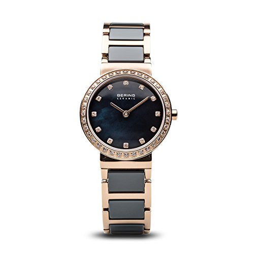 【中古】【未使用・未開封品】BERING Time 10729-767 レディースセラミックコレクションウォッチ ステンレススチールストラップ 傷に強いサファイアクリスタル デンマークで設｜AJIMURA-SHOP