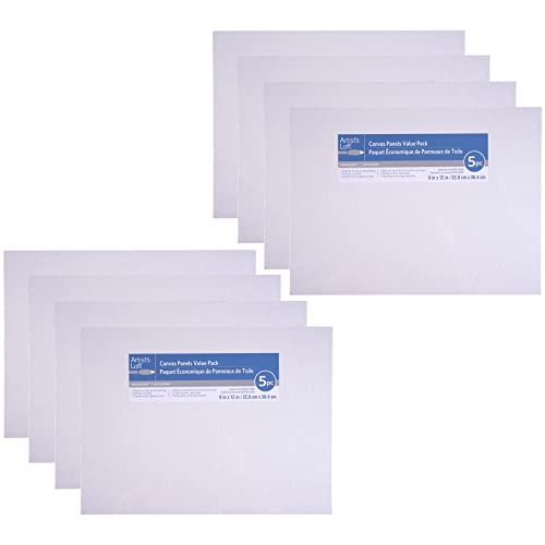 【中古】【未使用・未開封品】Artist's Loft Necessities キャンバスパネル バリューパック 9 x 12インチ