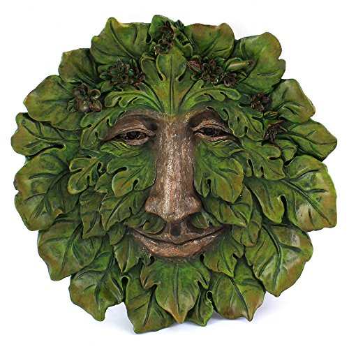 【中古】【未使用・未開封品】TopコレクションGarden Fig Green Man Hanging Plaque、ラージ|AJIMURA-SHOP
