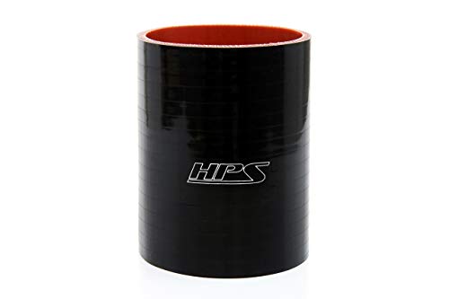 【中古】【未使用・未開封品】HPS HTSC-450-L6-BLK シリコン 高温 4層 強化 ストレートカプラー ホース 最大圧力25PSI 長さ6インチ 内径4.5インチ ブラック