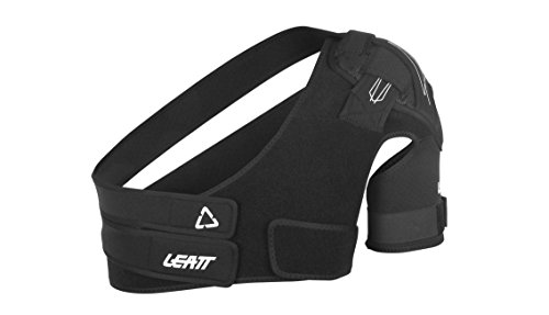 【中古】【未使用・未開封品】Leatt 右肩ブレース (ブラック、XXL)