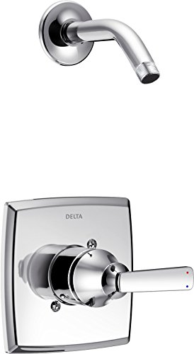 【中古】【未当て嵌める・未開封品】Delta T14264-SSLHD Ashlyn シャワーのみ 刈り込み受け答え シャワー上端 ステンレス鋼 T14264-LHD 1