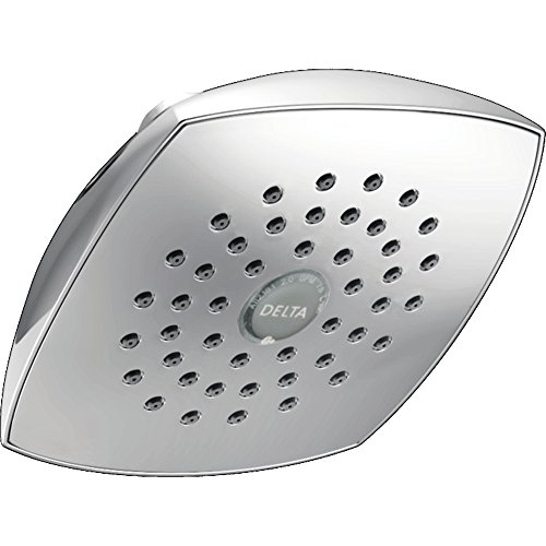 【中古】【未使用・未開封品】Delta RP64859 Chrome Raincan Single-Setting Touch-Clean Shower Head