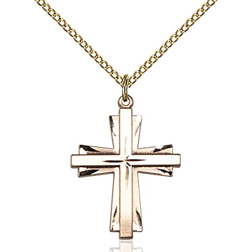 【中古】【未当て嵌める・未開封品】Bonyak Jewelry 18in金張りの縁石チェーン店 1 X 3/4in 18inの金張り縁石チェーン店付き添い人 靴-その他