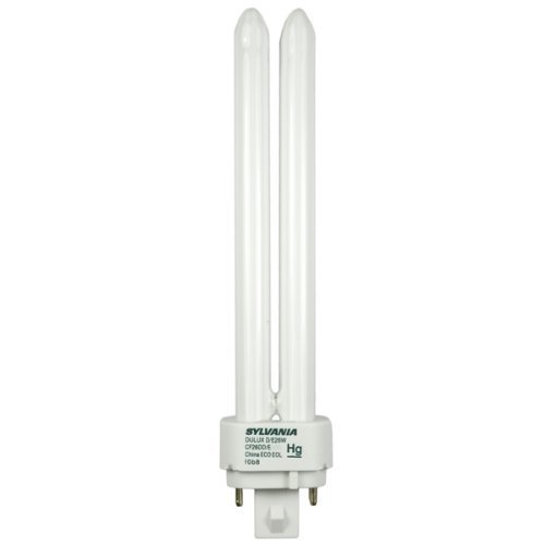 【中古】【未当て嵌める・未開封品】Sylvania S6740 (10容器に並べる) 20669 CF26DD/E/841/ECO 26ワット 4100K 4いの一番 ダブル熱電子管 パウダーコンパクト螢光灯 10個 (1個容器に並べる) 白いこと