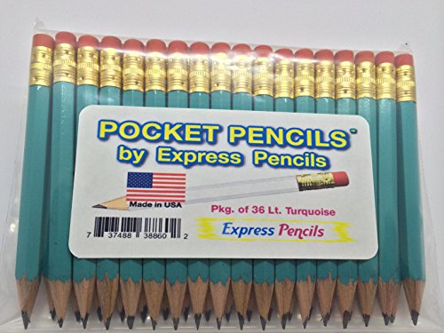 【中古】【未使用・未開封品】With Half鉛筆消しゴム???ゴルフ、教室、Pew、ショート、六角形、Sharpened、# 2鉛筆、Mini???色???ライトターコイズ、Pkgの36ポケット 12,163円