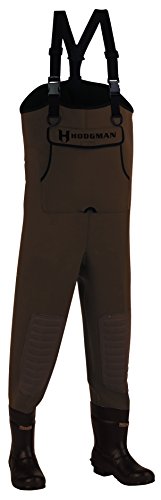 【中古】【未使用・未開封品】Hodgman チェストウェーダー キャスター ネオプレン 滑りにくい靴底 Size 11 ブラウン