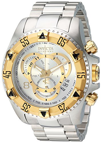 【中古】【未使用・未開封品】インヴィクタ Invicta Men's 1877 Reserve Chronograph Silver Dial Stainless Steel Watch [並行輸入品]｜AJIMURA-SHOP