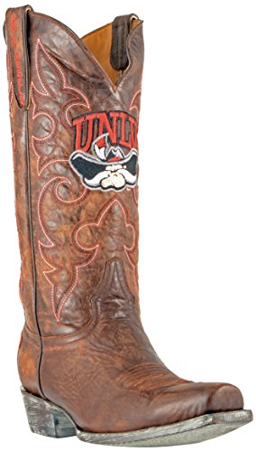 【中古】【未使用・未開封品】NCAA UNLV Rebels メンズ ボードルームスタイルブーツ 10 ブラウン
