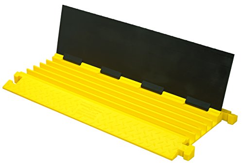 【中古】【未使用・未開封品】Checkers Industrial Safety Products BB5-125-T-B/Y Bumble Bee 5-Channel Cable Protector with T Connector, Black with Yellow by Checkers｜AJIMURA-SHOP 80,247円