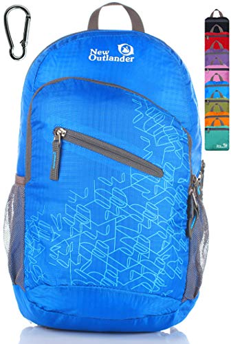 【中古】【未使用・未開封品】Outlander Packable Handy Lightweight Travel Hiking Backpack Daypack-light Blue｜AJIMURA-SHOP