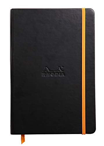 【中古】【未当て嵌める・未開封品】Rhodia Rhodiarama A5 Web万覚え帳付き添い人裏地 - 黒いこと