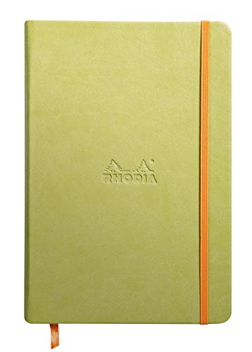 【中古】【未使用・未開封品】ロディア ロディアラマ A5サイズ ウェブノート 5.5x8.25インチ 罫線入り グリーン｜AJIMURA-SHOP