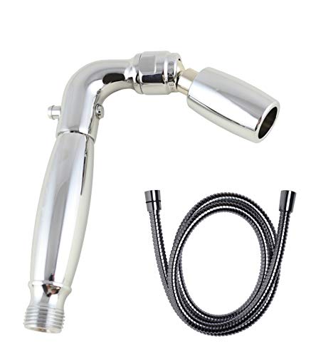【中古】【未当て嵌める・未開封品】High Sierra \u0027sソリッドメタルハンドヘルドヘッドTrickle弁膜と72?\"全て金属元素hose- WaterSense証拠立てる書低流れ1.5?GPM HHFCS-200-CH-1.5"