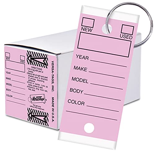 【中古】【未使用・未開封品】セルフLaminating自己保護Versaタグキータグwith Rings ( 250?perボックス)