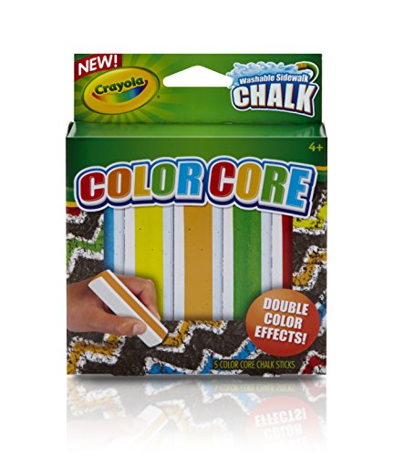 【中古】【未使用・未開封品】Colour Core Washable Sidewalk Chalk Assorted Colours 5/Pkg｜AJIMURA-SHOP