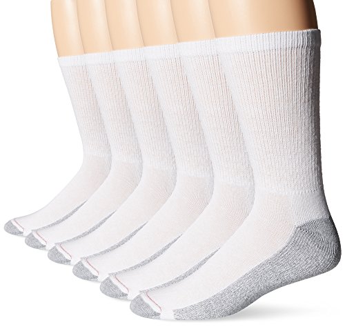 【中古】【未使用・未開封品】Hanes Men FreshIQ ComfortBlend Crew Socks (Pack of 6)