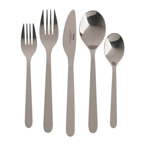【中古】【未使用・未開封品】Ikea 900.430.76 Fornuft 20-piece flatware set, stainless steel (4, 20 Piece) by IKEA [並行輸入品]｜AJIMURA-SHOP