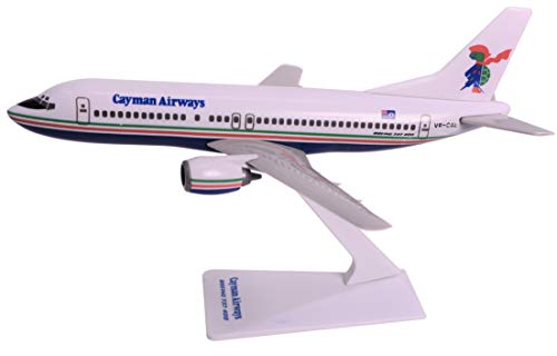 【中古】【未使用・未開封品】Cayman Airways 737-400 飛行機 ミニチュアモデル プラスチック スナップフィット 1:185 パーツ番号 ABO-73740G-002