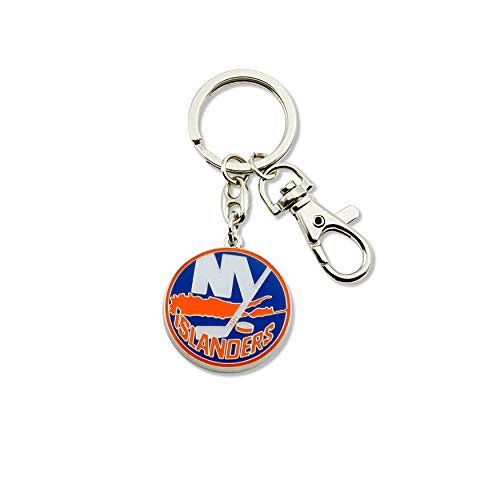 【中古】【未使用・未開封品】NHLニューヨークIslanders nhl-kt-091???09?Heavyweightキーチェーン、1サイズ、マルチカラー
