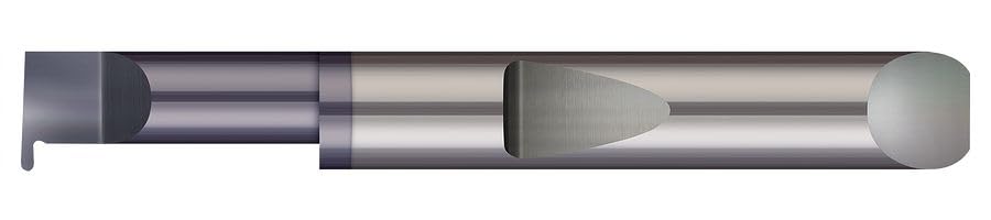 【中古】【未使用・未開封品】Micro 100 QFR-118-20X Quick Change Full Radius Grooving Tool, Solid Carbide Tool, AlTiN Coated, 0.118 (3.00 mm) Groove Width, 0.150 (3.|AJIMURA-SHOP