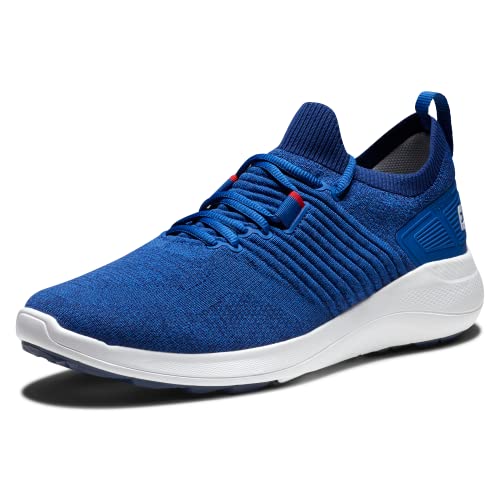 【中古】【未使用・未開封品】FootJoy Men's FJ Flex XP Golf Shoe, Royal, 11.5