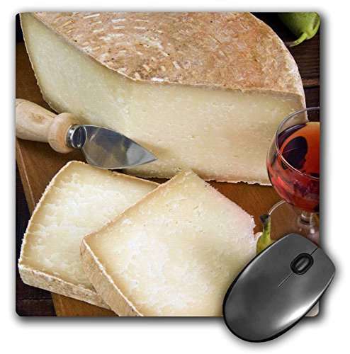 【中古】【未当て嵌める・未開封品】3dRose Cuisines, ペコリーノチーズ, トスカーナ州, イタリア共和国 - EU16 Nto0468 二十日鼠パッド 8in x 8in (mp_137930_1)