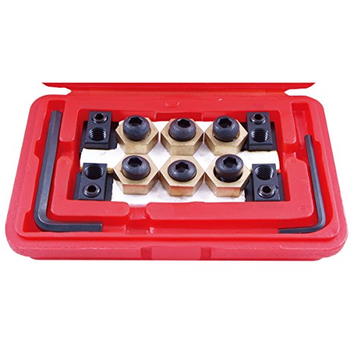 【中古】【未使用・未開封品】HHIP 3900???0318スチール4ピースTスロット締付けナットキット、5?/ 8?"|AJIMURA-SHOP