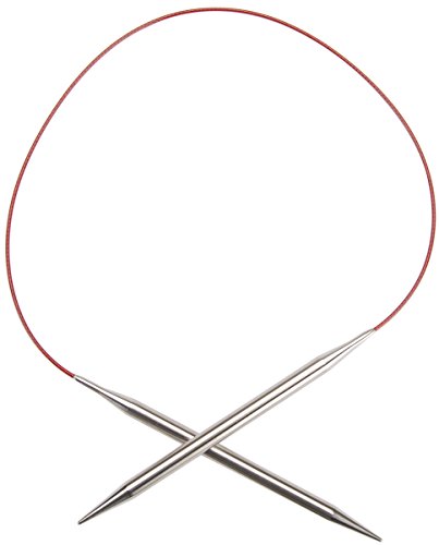 【中古】【未使用・未開封品】ChiaoGoo 24-Inch Red Lace Stainless Steel Circular Knitting Needles, 4/3.5mm by ChiaoGoo