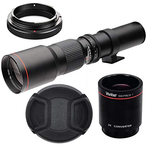 【中古】【未当て嵌める・未開封品】High-Power 500粍/1000粍 f/8 ハウツー物望遠水晶体 Sony Alpha A99/A77/A65/A58/A57/A55/A37/A35/A33/A900/A700/A580/A560/A550/A390/A380/A380 カメラ用交換レンズ-TV・オーディオ・カメラ