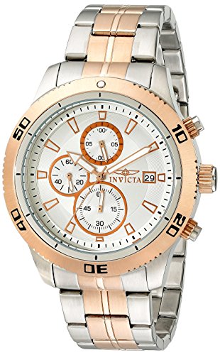 【中古】【未当てはめる・未開封品】Invicta Men\u0027s 17442 Specialty Analog Display Japanese Quartz Two Tone Watch