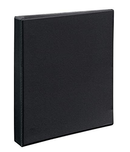 【中古】【未当て嵌める・未開封品】思わしいな見晴らしBinder with One Touch EZD輪っか、1?\"静電容量、黒いこと、足し加える12?ea , Sold as 1カートン"