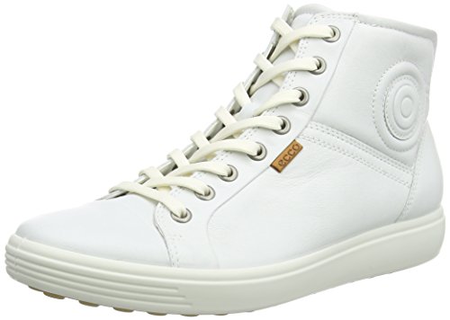 【中古】【未当て嵌める・未開封品】[山びこ] スニーカー SOFT 7 High Top WHITE 22.0珊